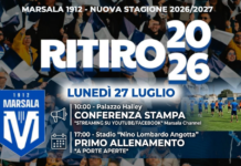 Marsala 1912, al via la nuova stagione, lunedรฌ 27 luglio conferenza stampa e primo allenamento a porte aperte