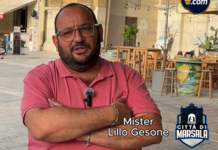 Mister Lillo Gesone per fare il punto della situazione in casa ASD Cittร di Marsala