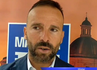 Ai nostri microfoni Mister Vincenzo Giannusa, dopo la conclusione della Conferenza Stampa del Marsala 1912ย