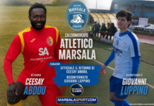 Calciomercato Iยช Categoria Atletico Marsala: ufficiale il ritorno di Ceesay Abdou, riconfermato Giovanni Luppino