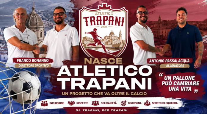 Atletico Trapani, nasce un nuovo progetto il calcio come strumento di inclusione sociale e crescita per il territorio.