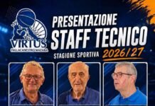 𝐏𝐫𝐞𝐬𝐞𝐧𝐭𝐚𝐭𝐨 𝐥𝐨 𝐬𝐭𝐚𝐟𝐟 𝐭𝐞𝐜𝐧𝐢𝐜𝐨 𝐝𝐞𝐥𝐥𝐚 𝐕𝐢𝐫𝐭𝐮𝐬 𝐏𝐚𝐥𝐥𝐚𝐜𝐚𝐧𝐞𝐬𝐭𝐫𝐨 𝐌𝐚𝐳𝐚𝐫𝐚. 𝐈𝐥 𝐜𝐥𝐮𝐛 “𝐬𝐜𝐚𝐥𝐝𝐚” 𝐠𝐢𝐚̀ 𝐢 𝐦𝐨𝐭𝐨𝐫𝐢 𝐩𝐞𝐫 𝐥𝐚 𝐧𝐮𝐨𝐯𝐚 𝐬𝐭𝐚𝐠𝐢𝐨𝐧𝐞
