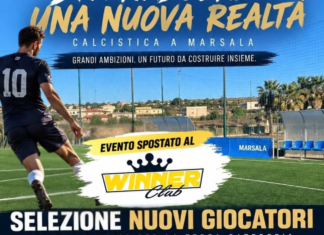 Marsala, nasce una nuova realtร calcistica: stage di selezione e amichevole presso Winner Club
