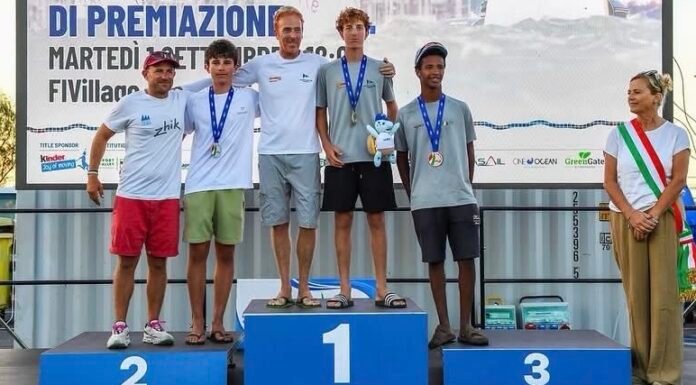 Trionfo della Societร Canottieri Marsala a Marina di Ravenna: Filippo Noto รจ il nuovo Campione Italiano ILCA 4