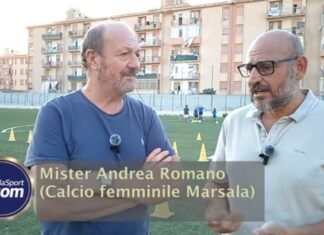 Andrea Romano, nuovo tecnico del Marsala Calcio Femminile: ยซUna sfida nella sfidaยป
