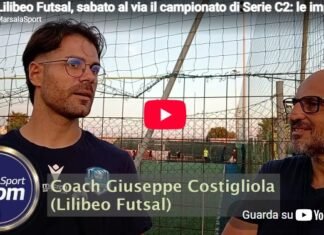 Lilibeo Futsal, sabato al via il campionato di Serie C2: le impressioni di mister Costigliola