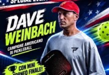 Il grande Pickleball approda a Marsala: clinic esclusiva e mini torneo con il campione americano Dave Weinbach
