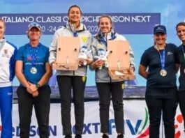 Vela, la Nazionale 49er si prepara a Marsala e conquista lโintero podio ai Campionati Italiani conclusisi a Napoli