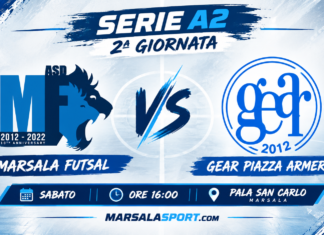 Marsala Futsal, esordio casalingo in Serie A2: al Pala San Carlo arriva la GEAR Piazza Armerina