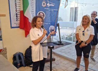 Vento di legalitร a Trapani: Marene Ciaccio Montalto sulla “Vega” per il trofeo del padre