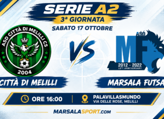 Marsala Futsal, domani trasferta a Melilli – impegno difficile ma esaltante