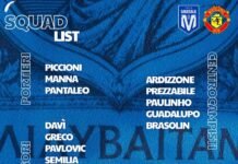 Marsala 1912 – Montelepre: i convocati delle due compagini