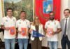 Da Capo Boeo al tetto d’Europa: premiati al Comune i tre velisti marsalesi Ignazio Bonanno, Simone Scontrino e Francesco Linares