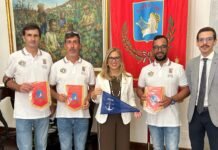 Da Capo Boeo al tetto d’Europa: premiati al Comune i tre velisti marsalesi Ignazio Bonanno, Simone Scontrino e Francesco Linares