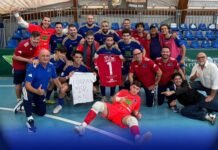 Marsala Futsal, sette gol a Melilli e seconda vittoria consecutiva: gli azzurri volano a quota 6. Successo dedicato a Nicolas Cosenza