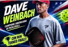 Pickleball, grande partecipazione a Marsala: successo per la clinic con Dave Weinbach